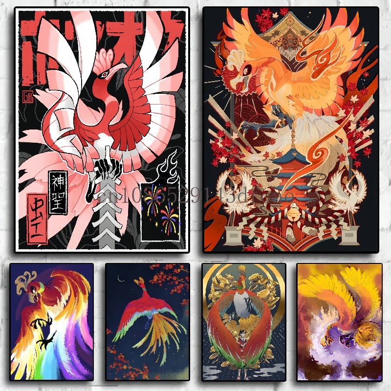 Home Improvement Furniture - Klasyczne japońskie anime peryferyjne Pokemon plakat