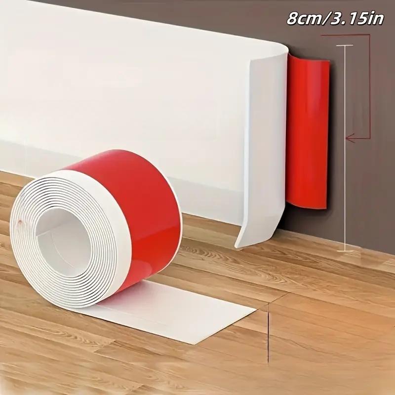 Baseboard Molding Trim - 1 SZT. Elastyczna Listwa Przypodłogowa 1/2/3/5/6M