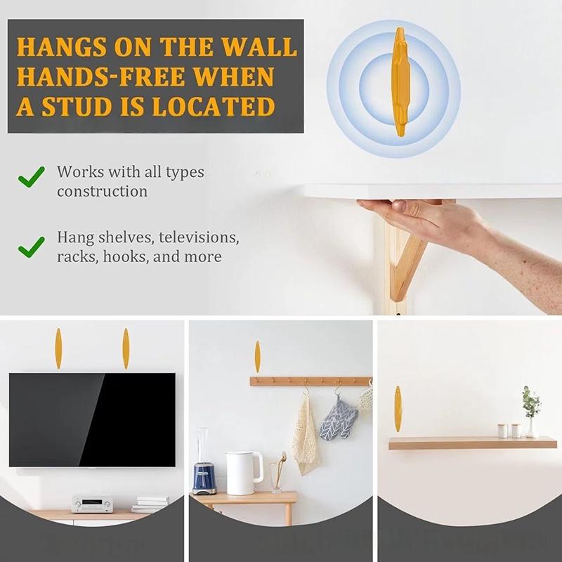Stud Finder Magnetic - Wykrywacz metalu do płyt gipsowo-kartonowych i