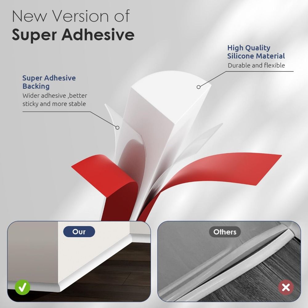 Samoprzylepna, elastyczna list – Baseboard Molding Trim recenzja i cena