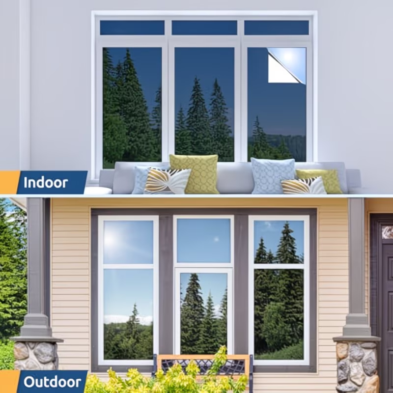 Odblaskowa folia lustrzana, fo – Window Insulation Film recenzja i cena