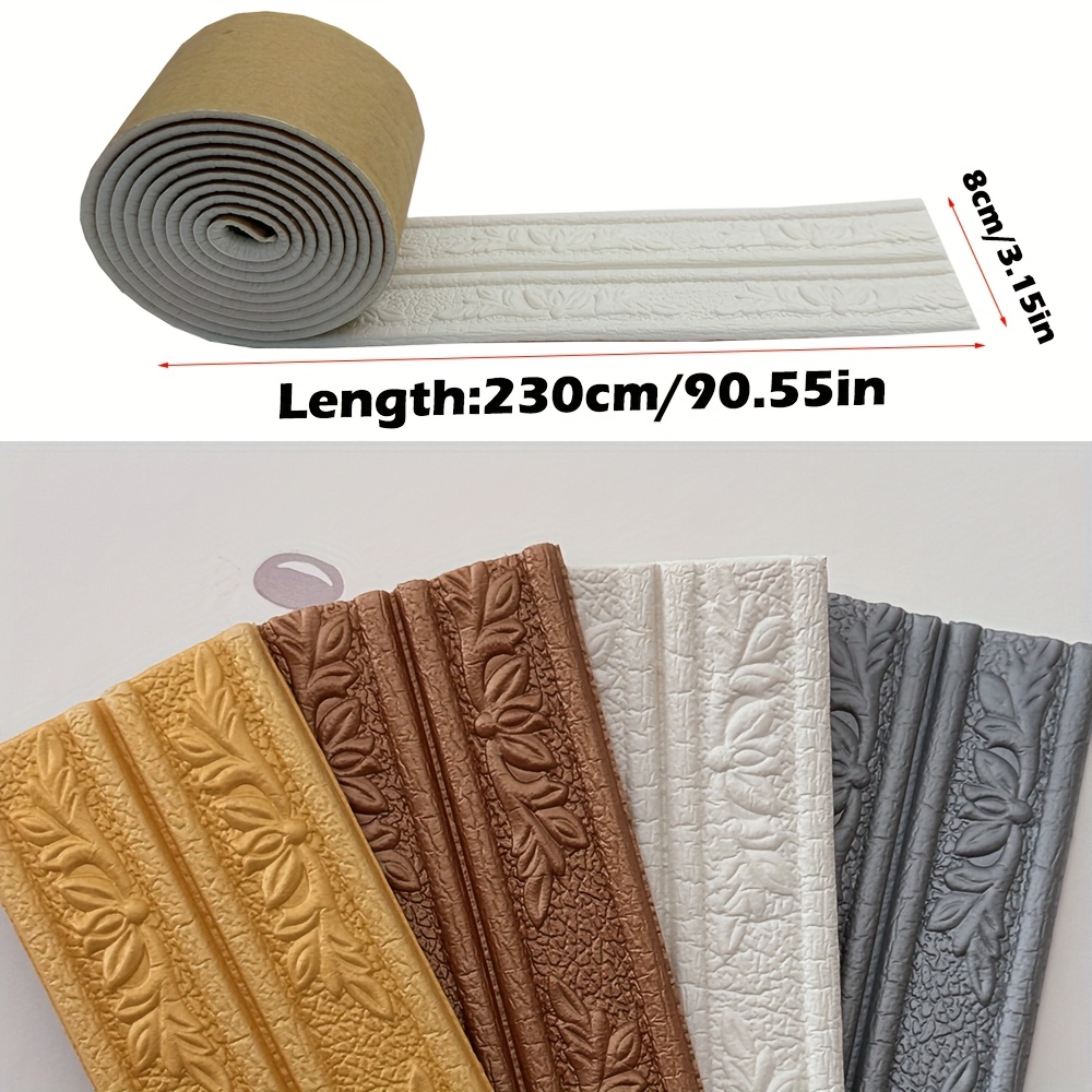 2 szt. Samoprzylepne listwy kr – Baseboard Molding Trim recenzja i cena