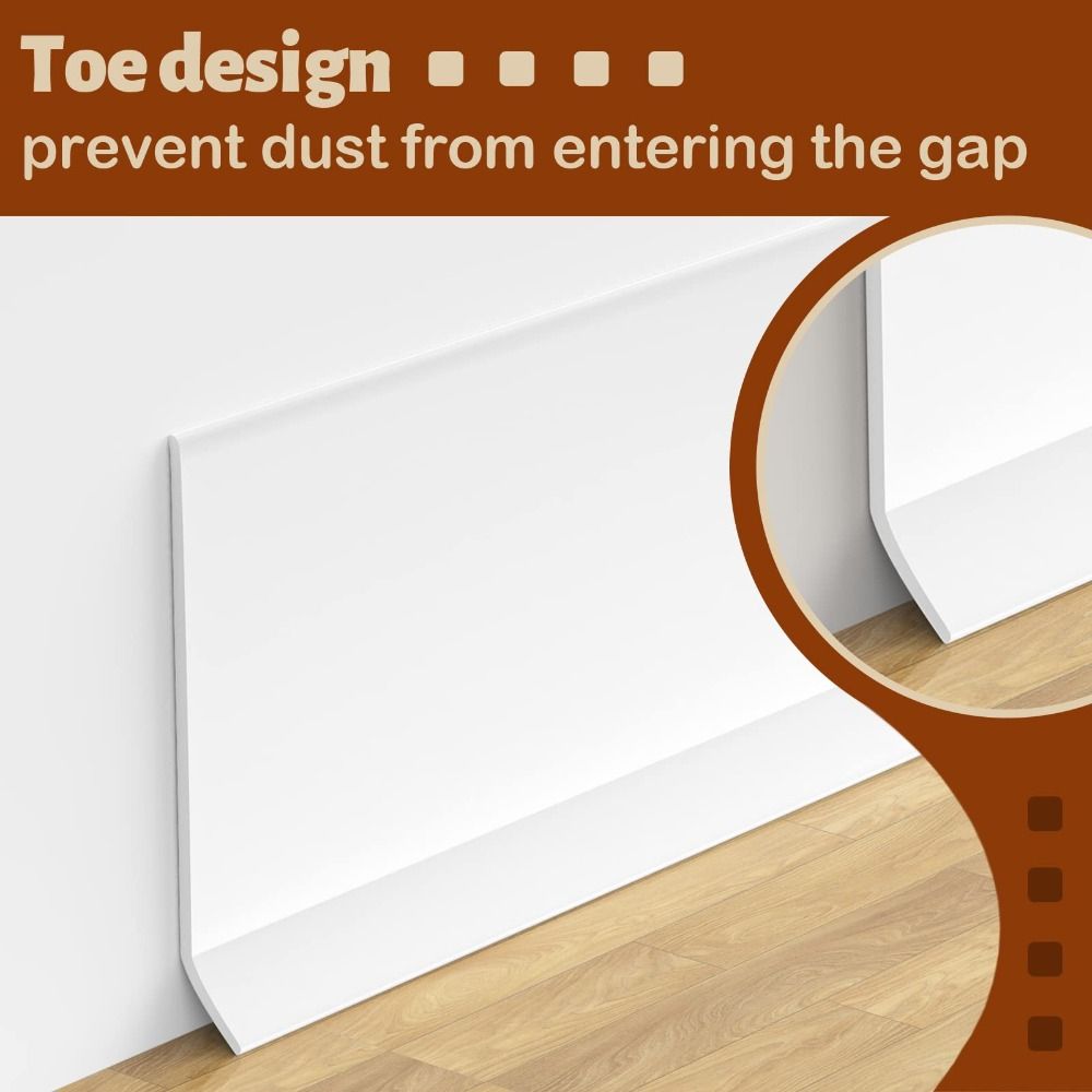 Listwa PVC, elastyczna listwa  – Baseboard Molding Trim recenzja i cena
