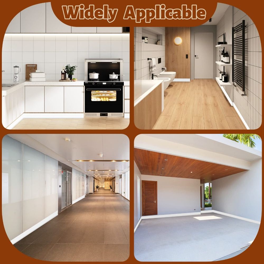 Listwa PVC, elastyczna listwa  – Baseboard Molding Trim recenzja i cena