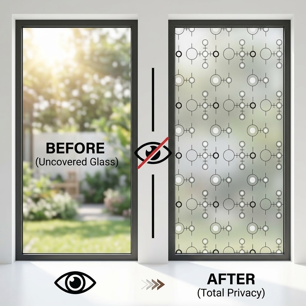 Samoprzylepna nowoczesna geome – Window Insulation Film recenzja i cena