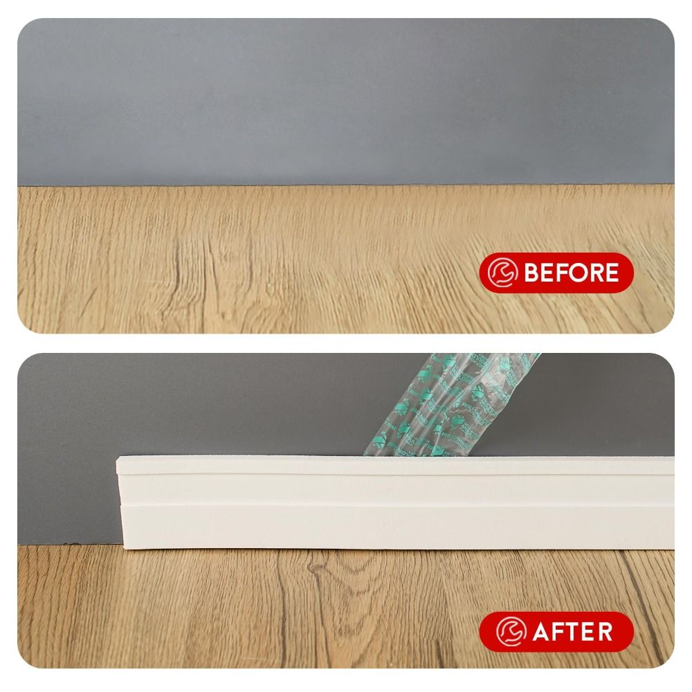 Wysokiej jakości pogrubiona li – Baseboard Molding Trim recenzja i cena