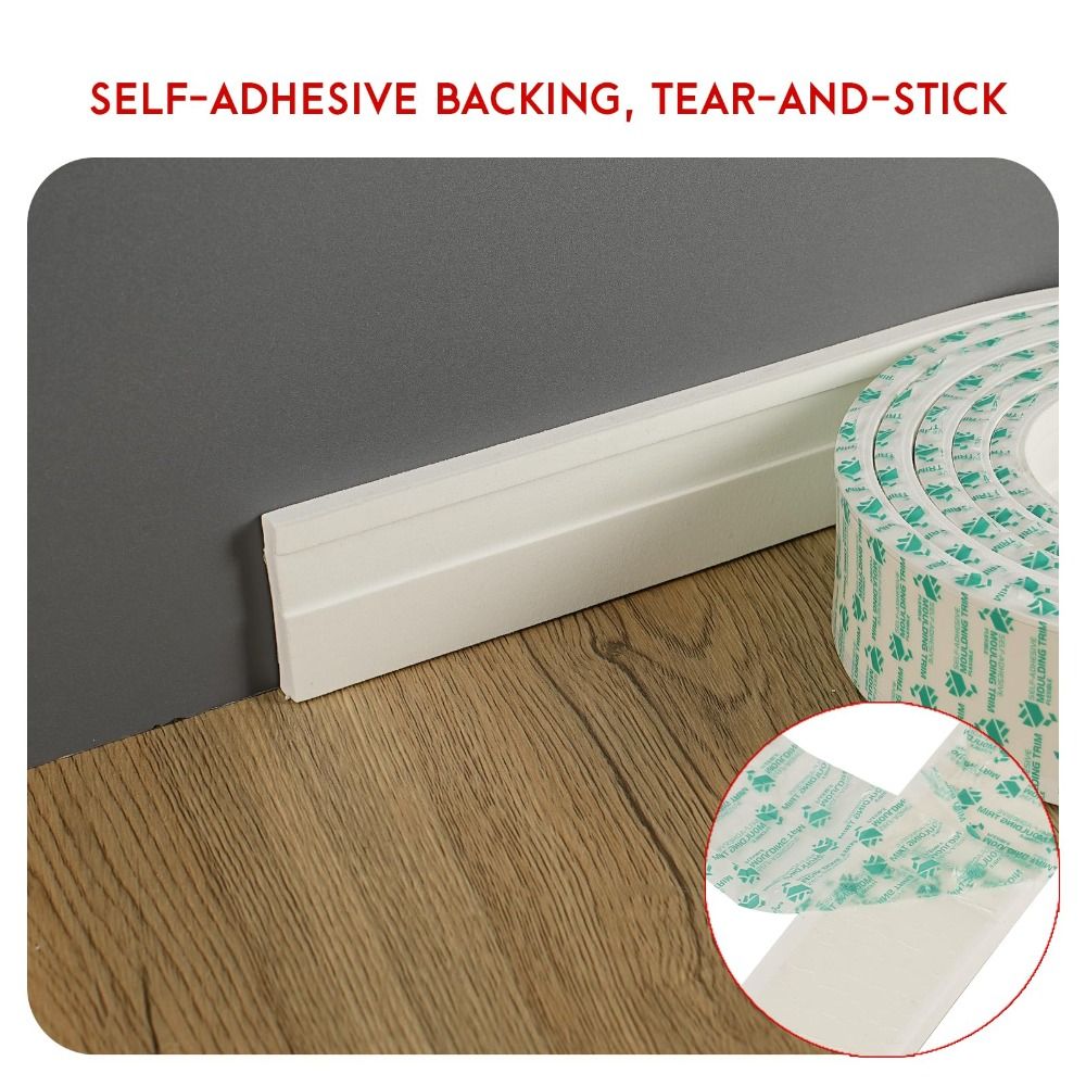 Wysokiej jakości pogrubiona li – Baseboard Molding Trim recenzja i cena