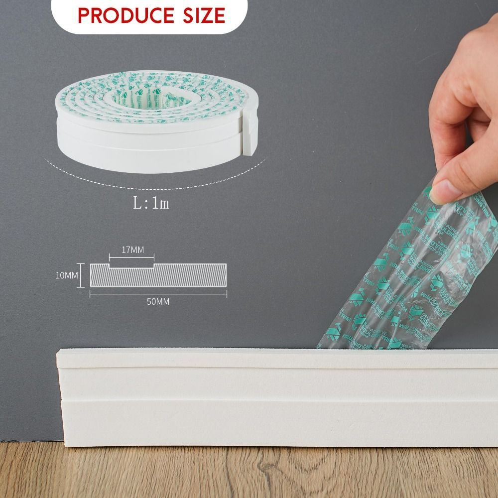 Wysokiej jakości pogrubiona li – Baseboard Molding Trim recenzja i cena