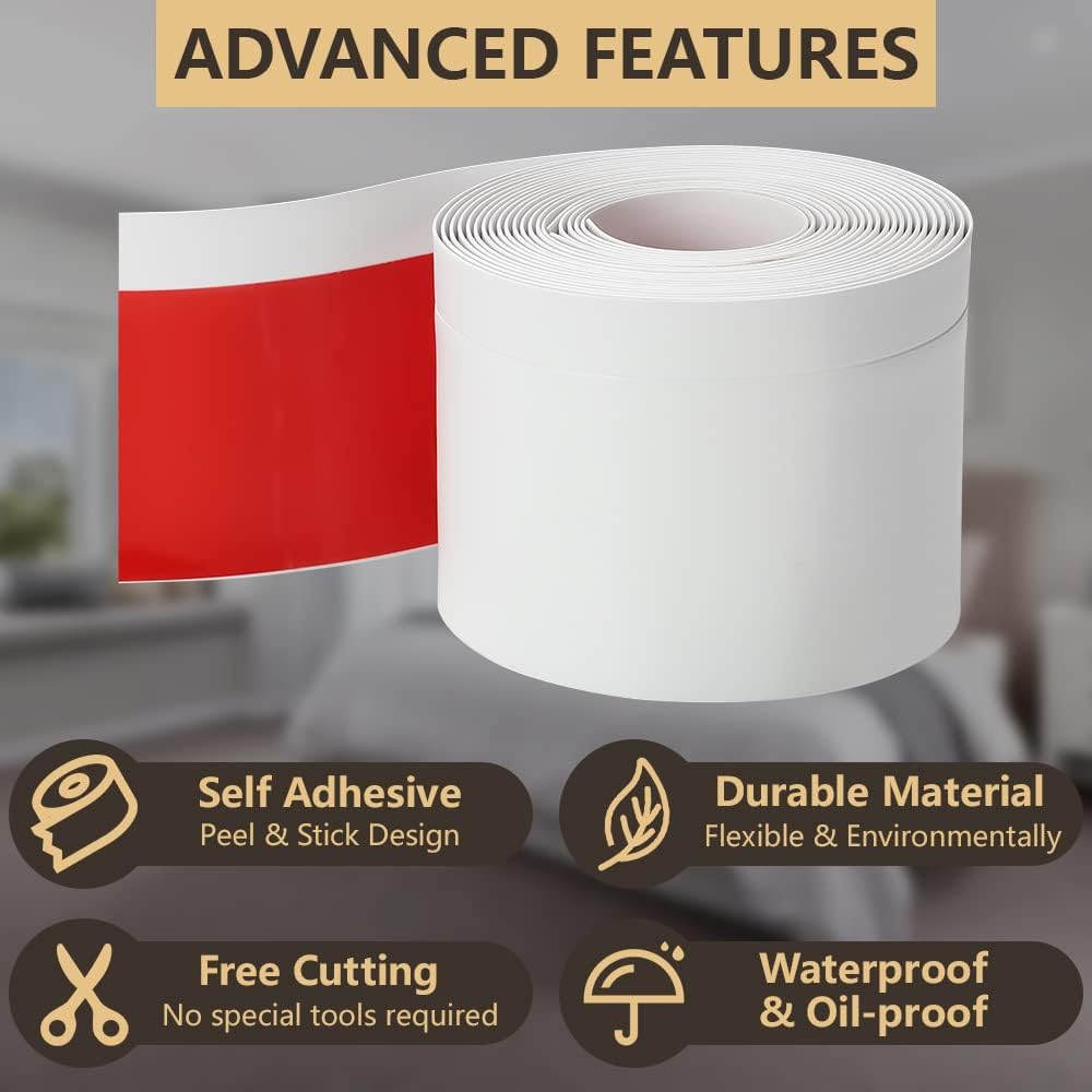 Listwa przypodłogowa z winylu, – Baseboard Molding Trim recenzja i cena